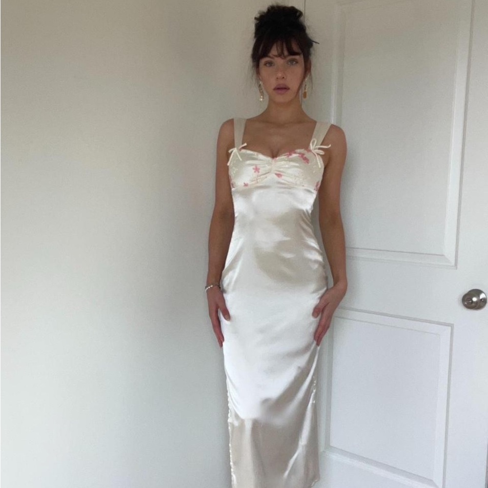 Satin dress